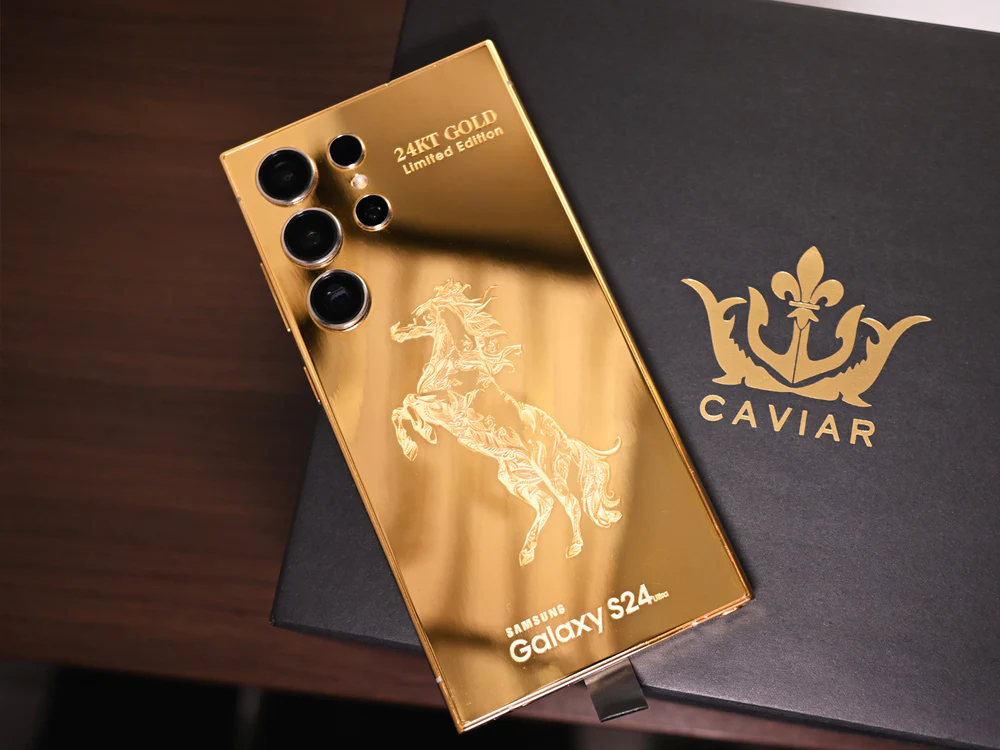 Samsung S24 Ultra - 24KT Gold