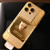 iPhone 15 Pro Max chapado en oro de 24 quilates - Super Ultra